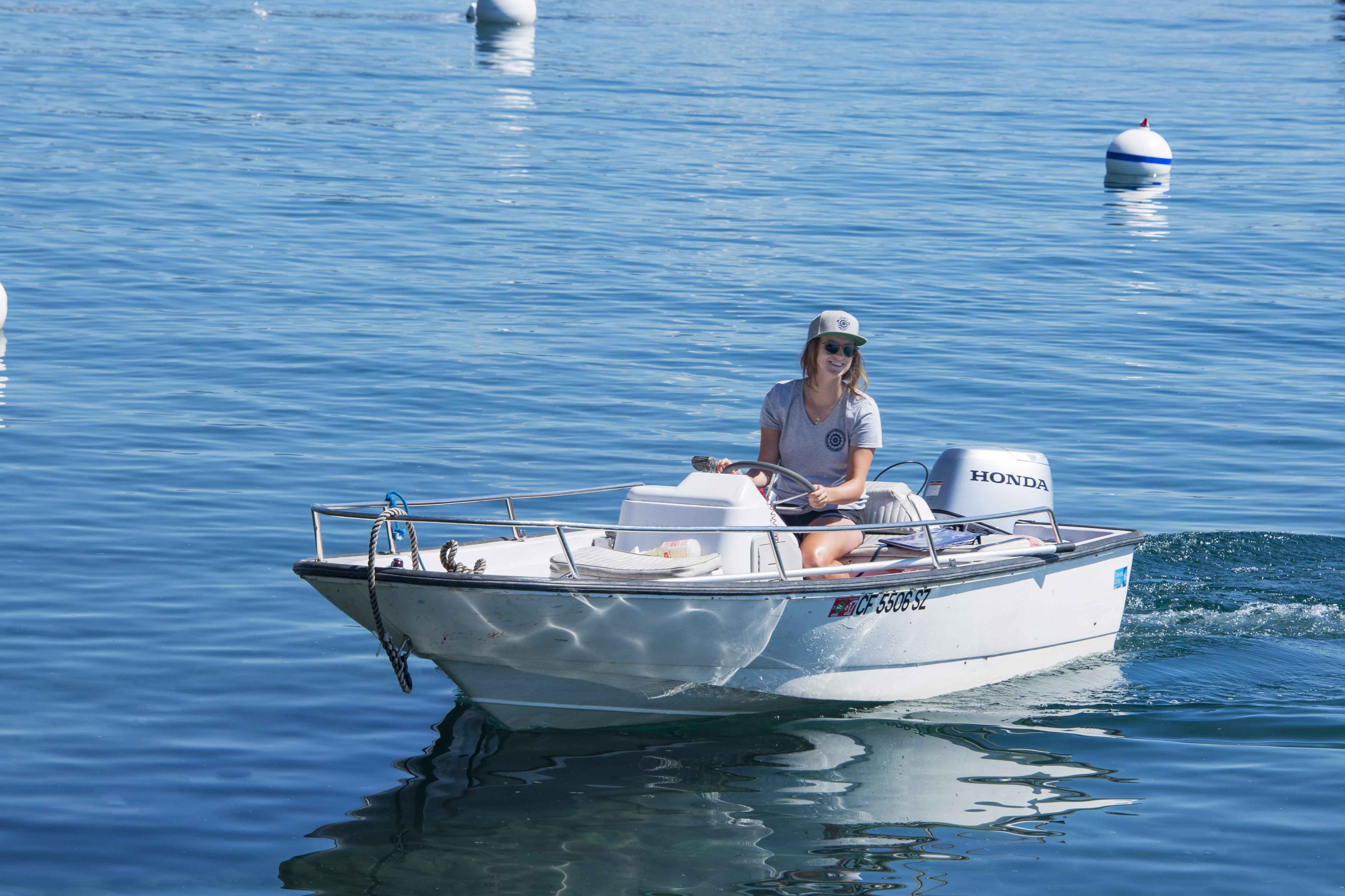 Boat taxi making rounds